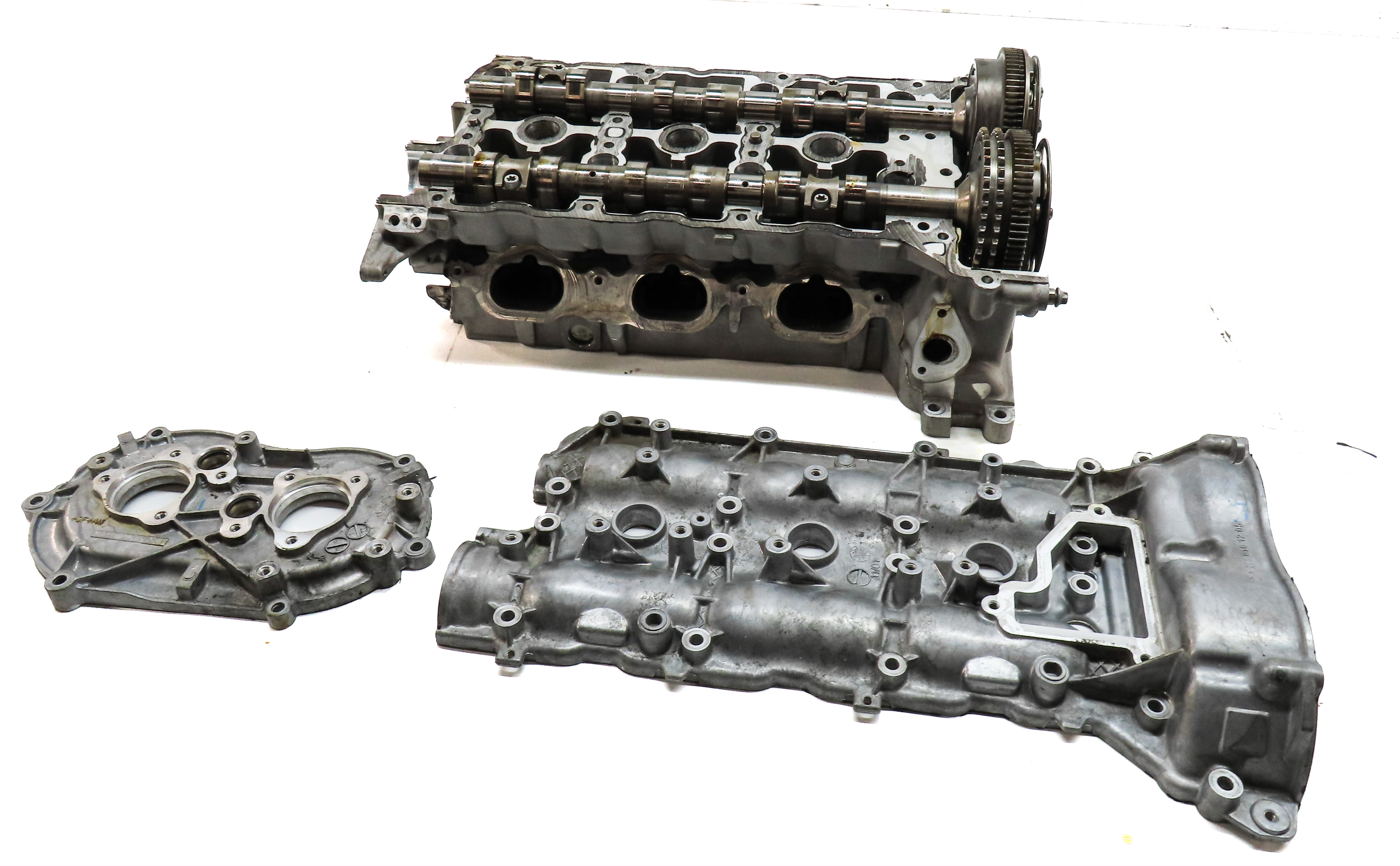 06-12 MERCEDES C230 C250 C300 E300 SLK (W204 W211 W171) 3.0L LEFT CYLINDER HEAD — exact item pictured